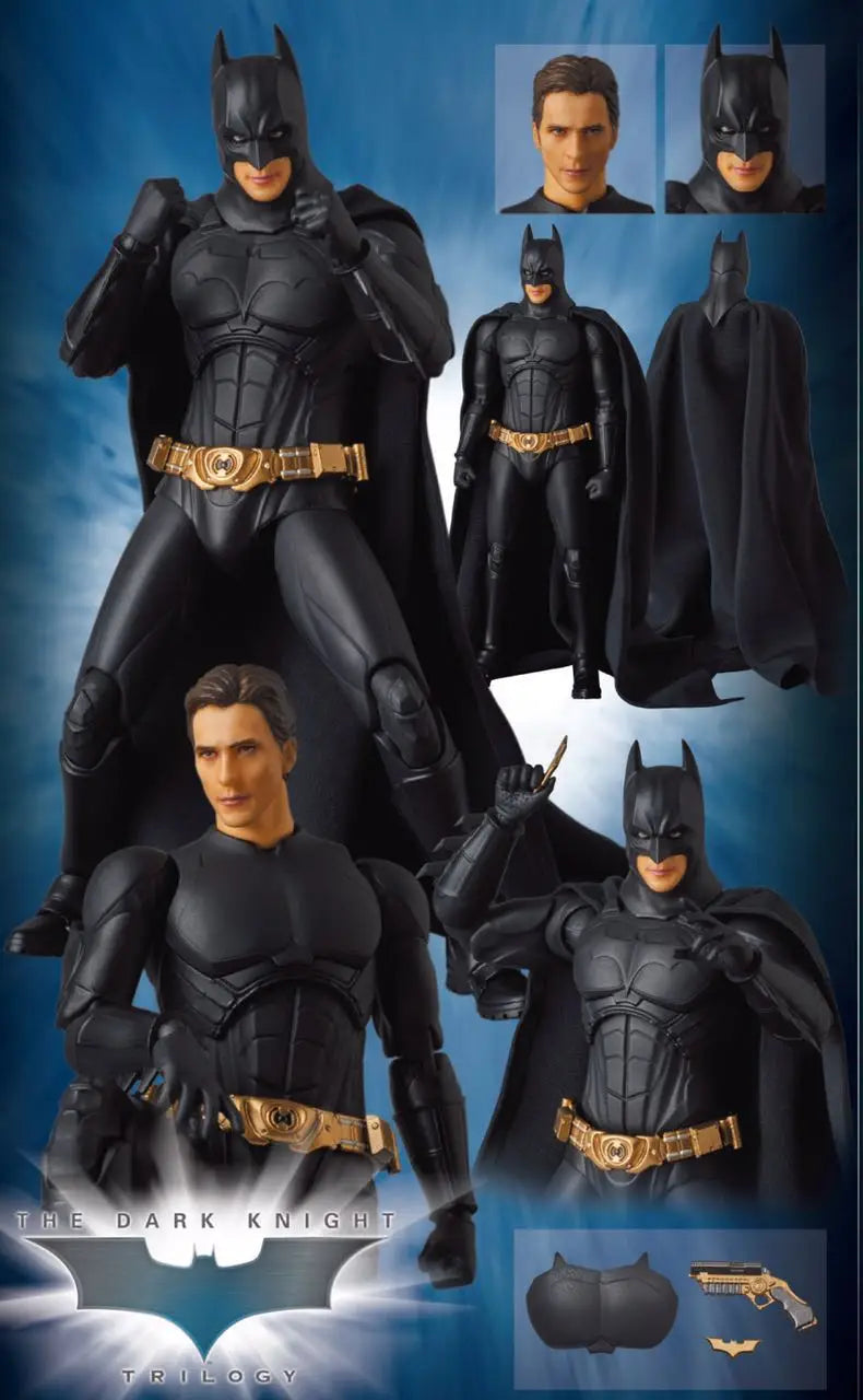 17cm MAFEX 049 Batman The Dark Night PVC Action Figure Collectible Model