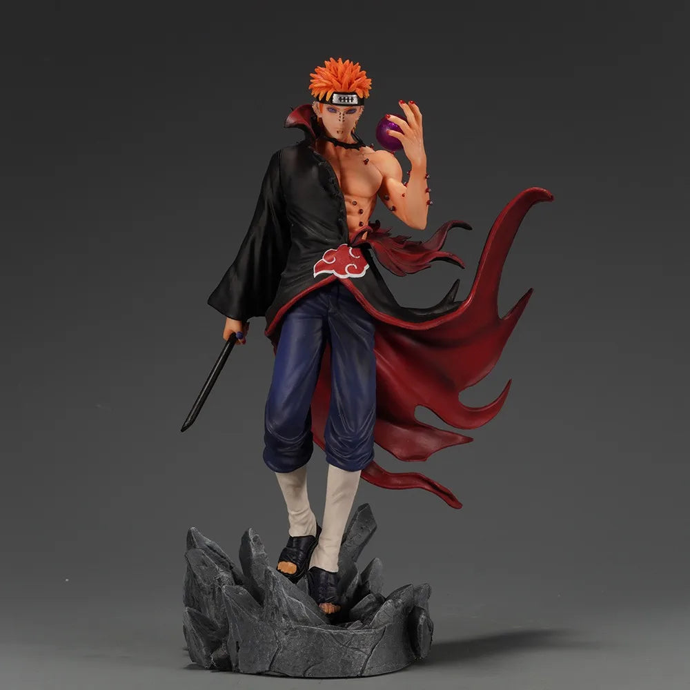 23cm/9in Anime Figures Naruto Figure Pain Figure PVC Statue Collection Model Toy Gifts AU