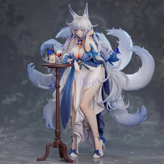 28cm Azur Lane Shinano Dreams of the Hazy Moon Anime PVC Action Figure Toy Game Collectible Model