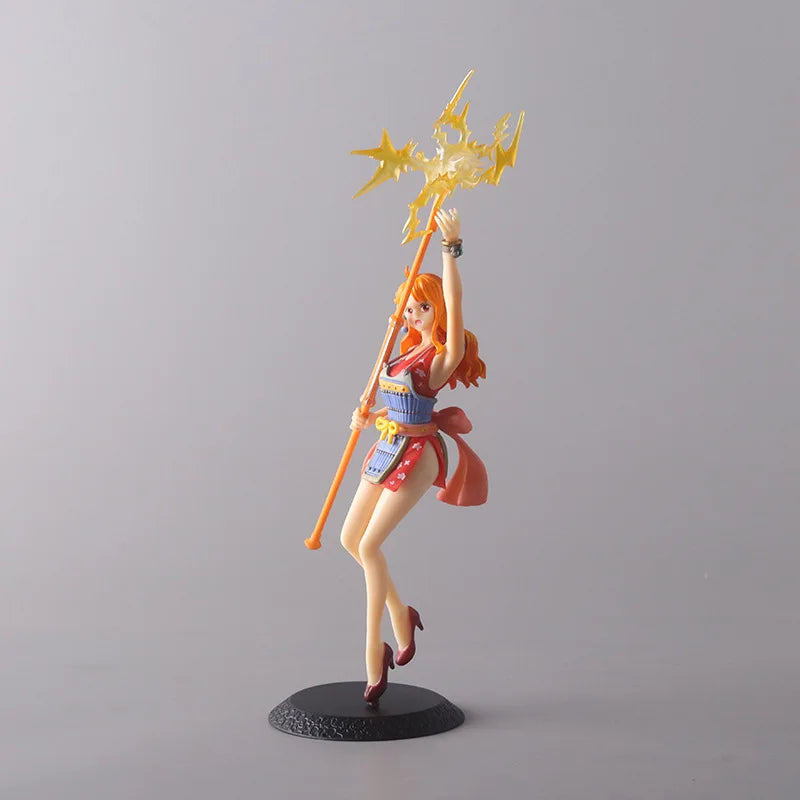 23cm One Piece Nami Beauty Girl Standing Action Figure PVC Collection