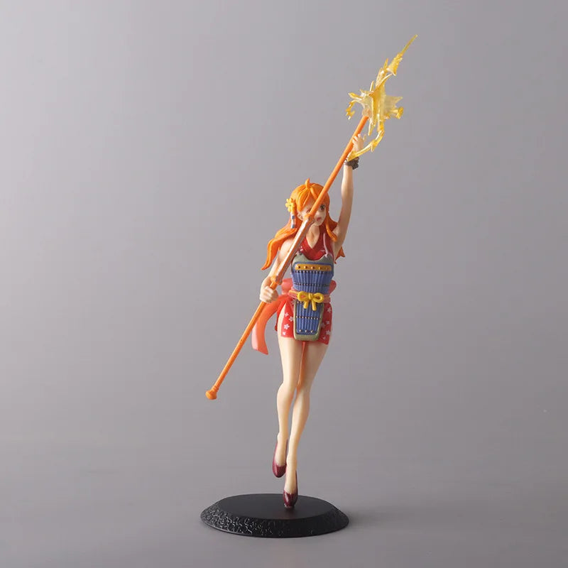 23cm One Piece Nami Beauty Girl Standing Action Figure PVC Collection