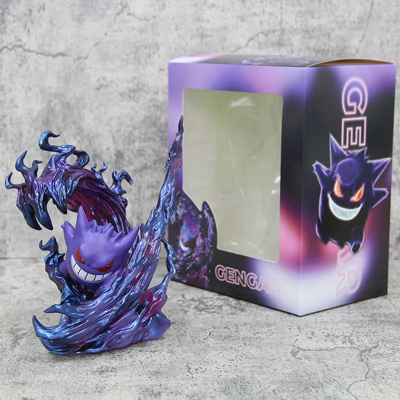 18cm Pokemon Gengar Ghost Claw Action Figure Game Statue Pvc Collection AU