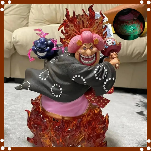 One Piece Big Mom Charlotte Linlin 25.5cm PVC Action Figure Statue Model Collect AU