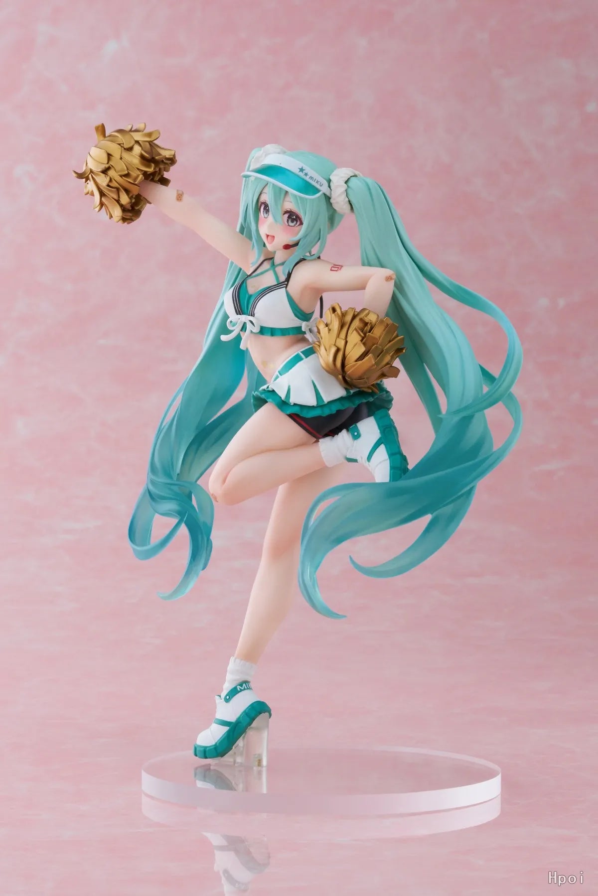 18CM Anime Hatsune Miku Fashion Figure Uniform Cheerleader Standing Model Toy Gift Collection Action Figure