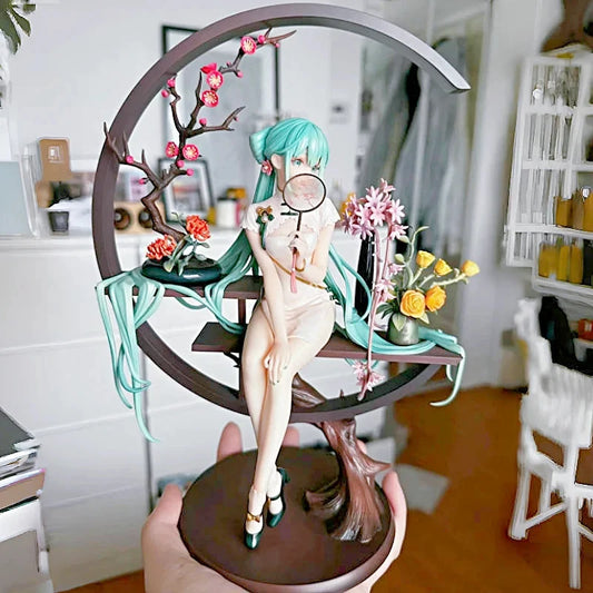 25cm Hatsune Miku Cheongsam Anime Figure - PVC Statue Model Toy Gift AU