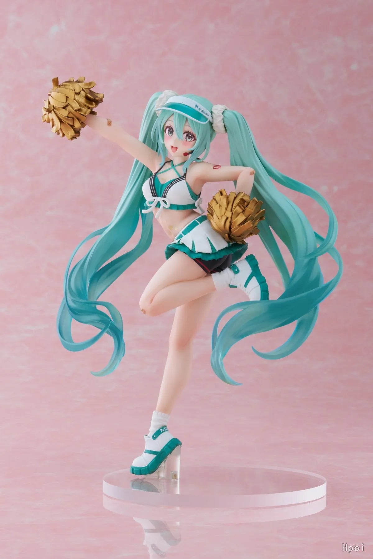 18CM Anime Hatsune Miku Fashion Figure Uniform Cheerleader Standing Model Toy Gift Collection Action Figure