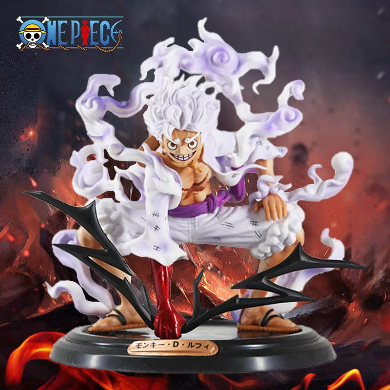 20cm One Piece Gear Fifth 5 Sun God Nika Luffy Excellent Figure Anime Model Stat AU