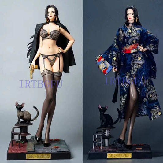 48cm 1/4 One Piece Boa Hancock Kimono Ver Boa Hancock Suit Ver Anime PVC Action Figure Collectible Model