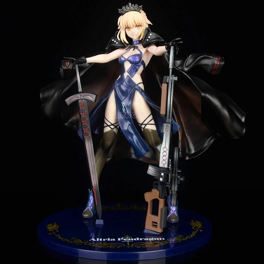 1/7 Fate/Grand Order Altria PendragonSaber Alter Dress ver PVC Action Figure Toy Game Collectible Model Doll