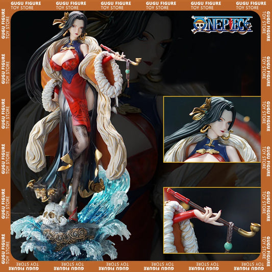 35cm ONE piece Figures Boa Hancock Statue Figurine Sexy Model Doll Collection