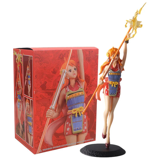 23cm One Piece Nami Beauty Girl Standing Action Figure PVC Collection