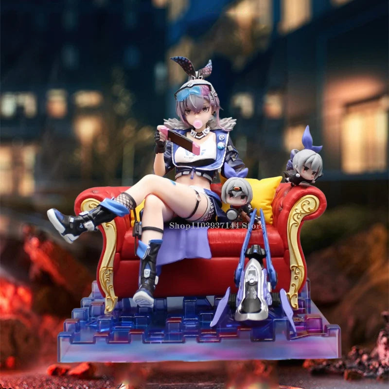 23cm Silver Wolf Doll Honkai Star Rail Figures Model Peripheral PVC Collectible Statue