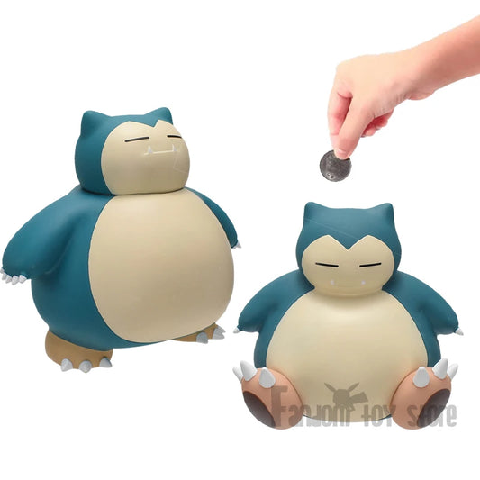 Pokémon Snorlax Coin Piggy Bank For Gift And Decoration AU