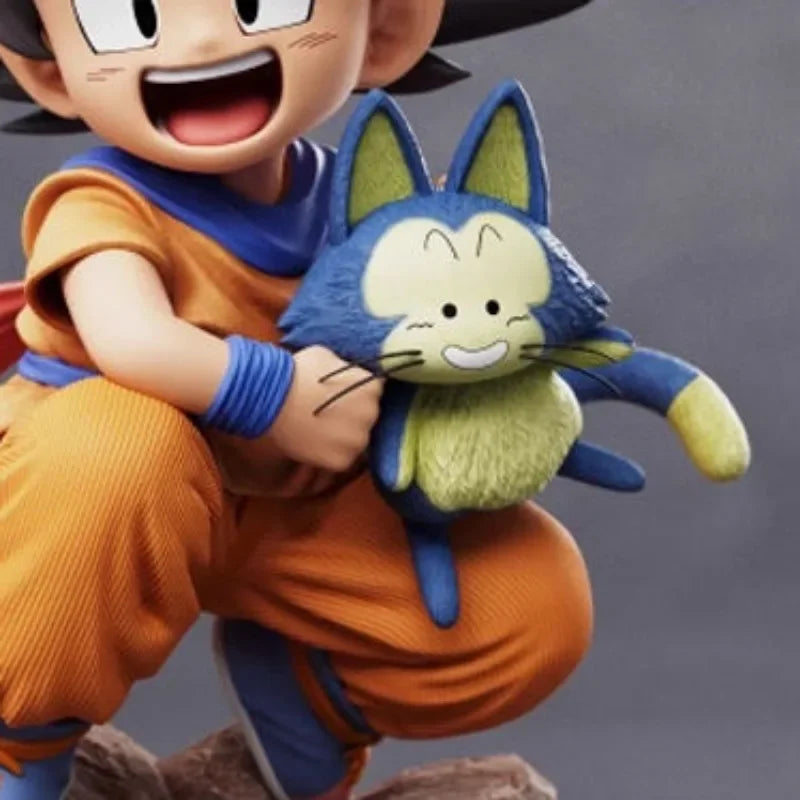 10cm Anime Dragon Ball Z Goku Embrace Pura PVC Figure AU