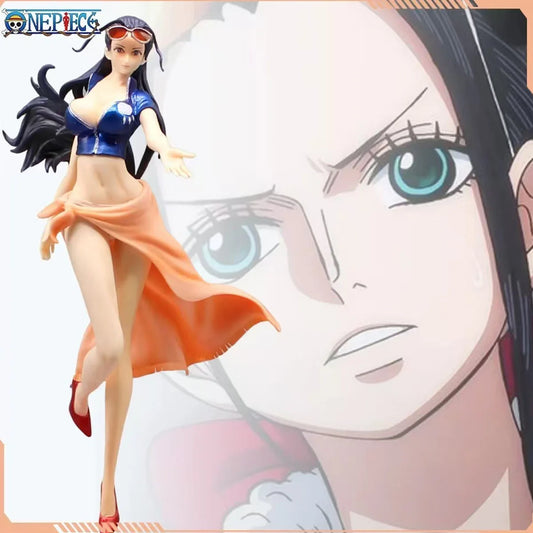 25cm One Piece Anime Figures Nico Robin Statue PVC Collection Model