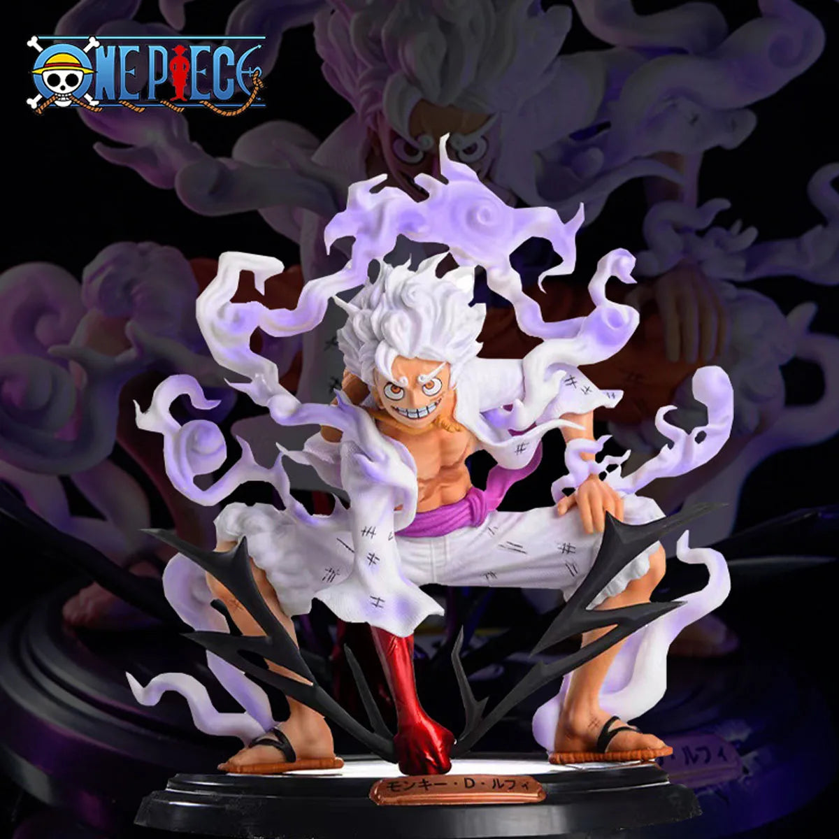 20cm One Piece Gear Fifth 5 Sun God Nika Luffy Excellent Figure Anime Model Stat AU