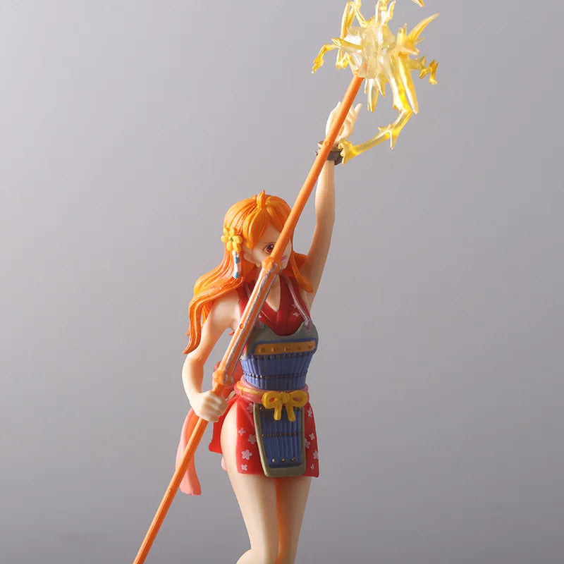 23cm One Piece Nami Beauty Girl Standing Action Figure PVC Collection