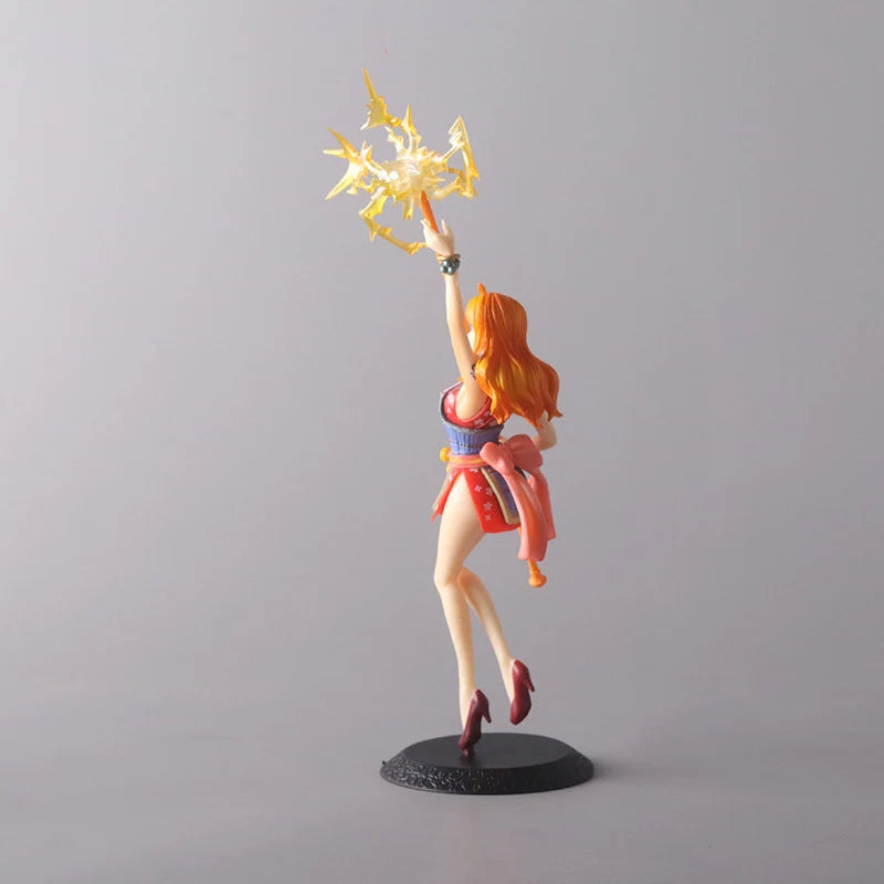 23cm One Piece Nami Beauty Girl Standing Action Figure PVC Collection