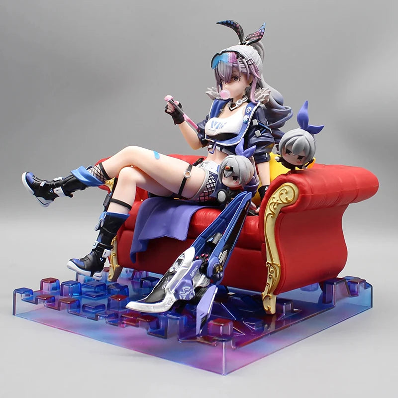 23cm Silver Wolf Doll Honkai Star Rail Figures Model Peripheral PVC Collectible Statue