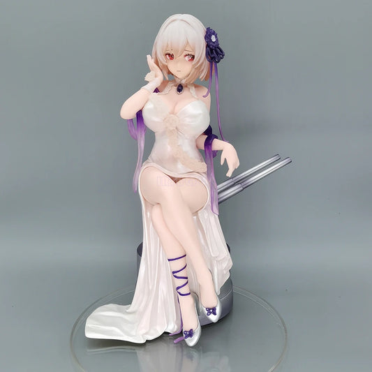 20CM Azur Lane Sirius Dream Tech White Rose PVC Action Figure Toy Game Collectible Model