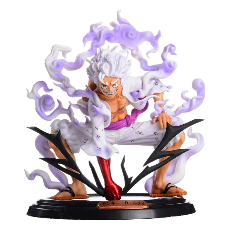 20cm One Piece Gear Fifth 5 Sun God Nika Luffy Excellent Figure Anime Model Stat AU