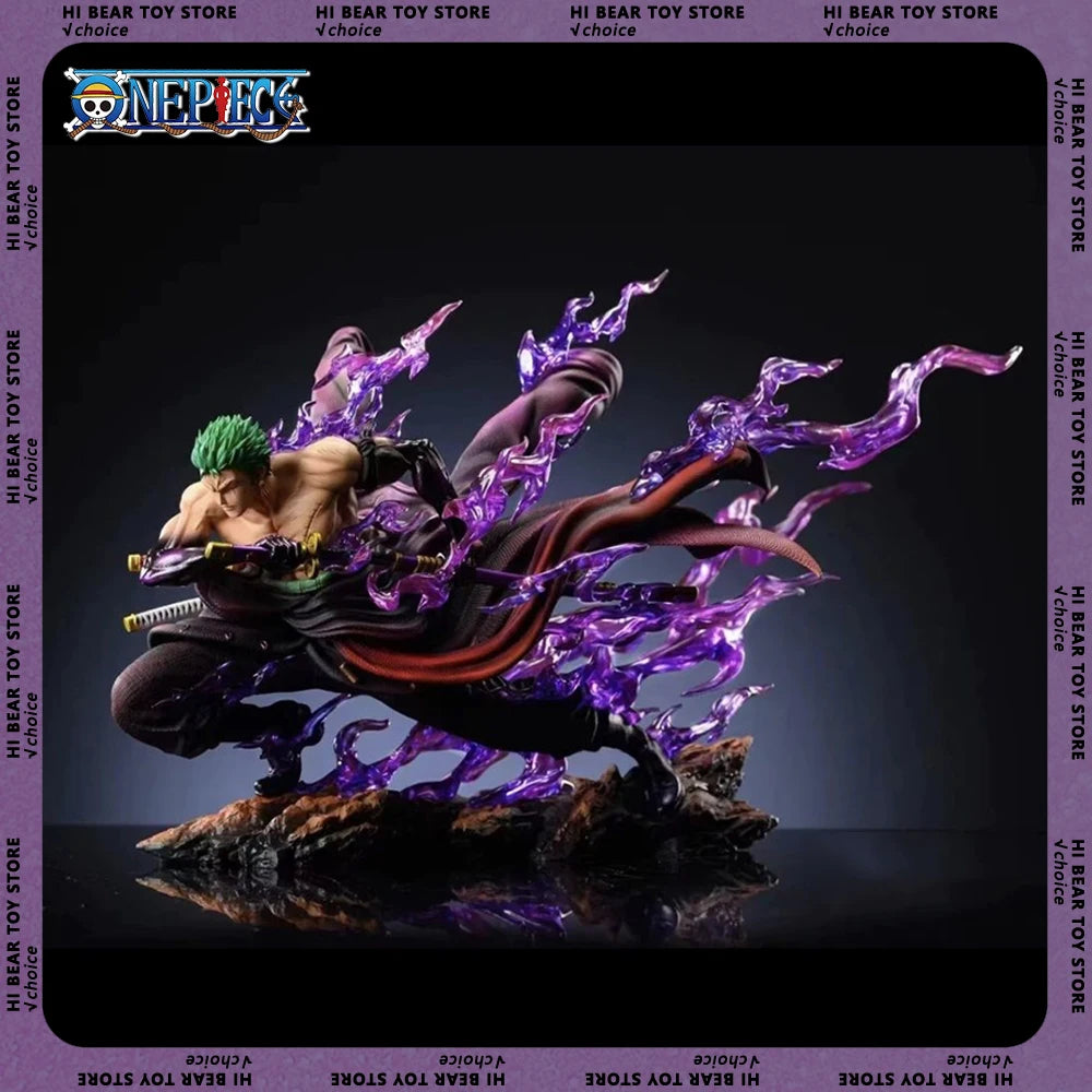 21cm One Piece Anime Figure Roronoa Zoro Figurine Pvc Statue Model Collection Toys Gift