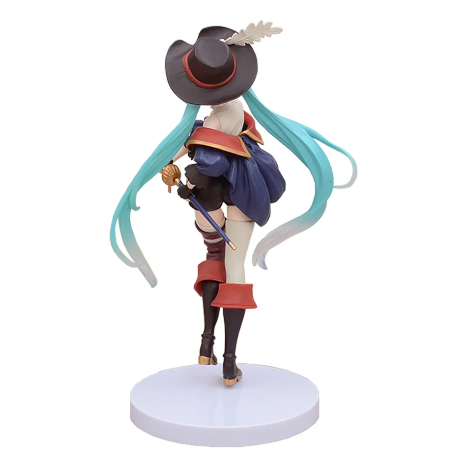 20cm Fairy Tale Wonderland Hatsune Miku Puss in Boots Action Figure