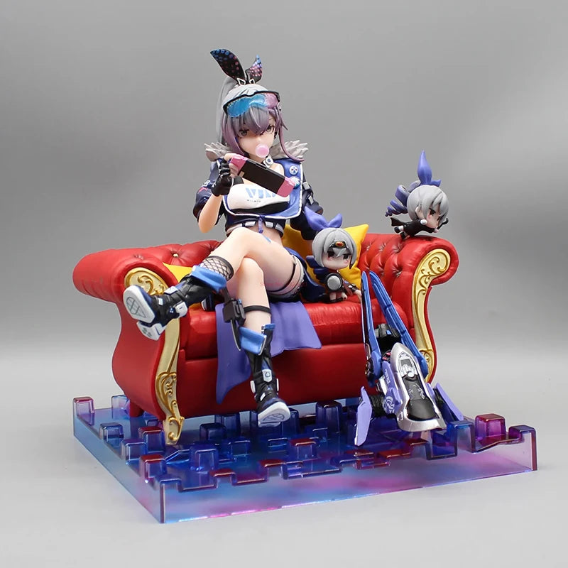 23cm Silver Wolf Doll Honkai Star Rail Figures Model Peripheral PVC Collectible Statue