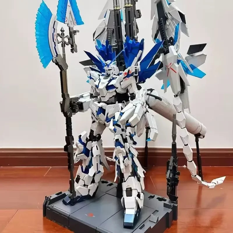 XD Unicorn HG 1/144 RX-0 Destruction Mode Assemble The Model Kit Action Figures Explosive Armor Kids Toy Gift Collectible