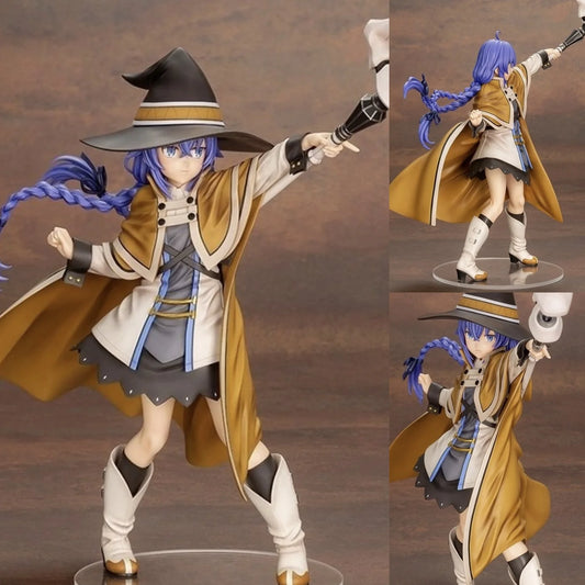 25cm Magician Roxy Migurdia Action Figure Mushoku Tensei：Jobless Reincarnation Anime Figure PVC Collection Model