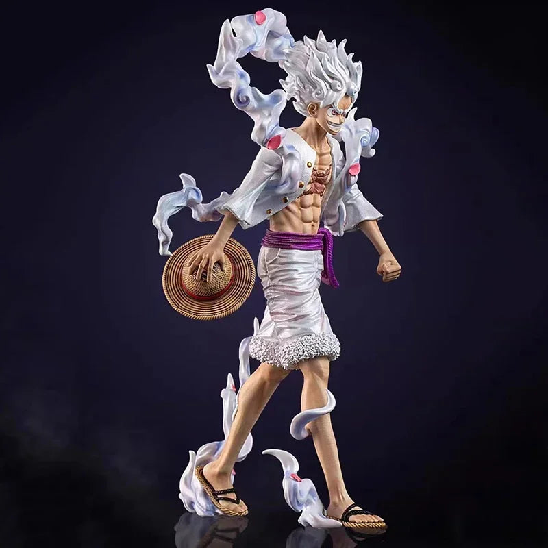 23cm One Piece Figure Gear 5 Luffy Action Figure Sun God Nika Luffy AU